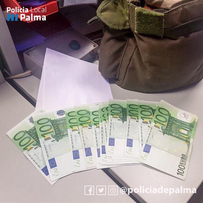 Mochila encontrada con dinero dentro | POLICÍA DE PALMA ep mochila encontradadinero dentro