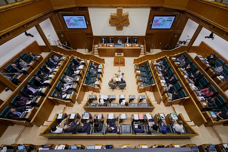 ep pleno ordinario en el parlamento vasco