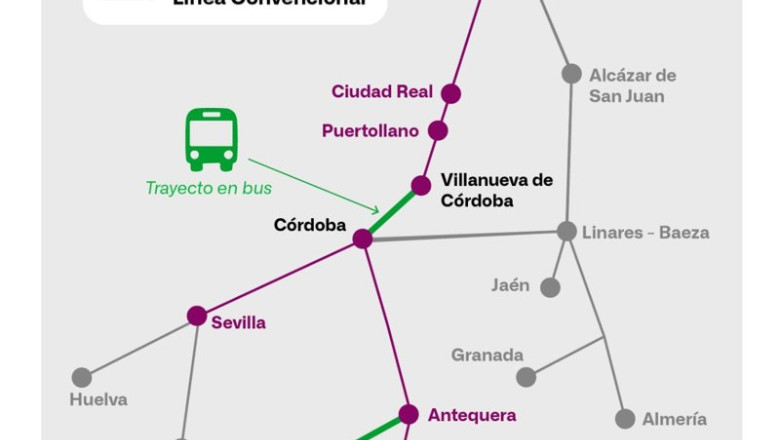 Renfe ajusta "levemente" los horarios del Plan Alternativo de Transporte Madrid-Andalucía. | RENFE ep renfe ajusta levemente los horarios del plan alternativo de transporte madrid andalucia