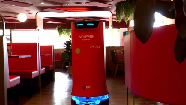 ep robots en los restaurantes de vips