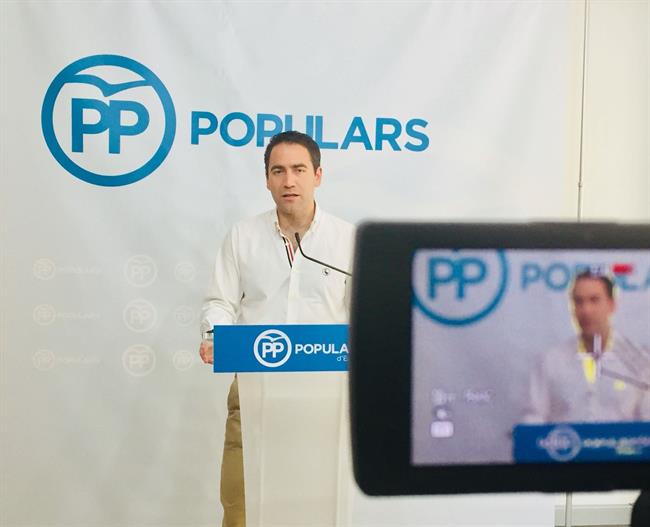 El secretario general del Partido Popular, Teodoro García, en Ibiza | PP ep secretario generalpartido popular teodoro garcia en ibiza