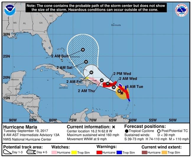 ep trayectoriahuracan maria