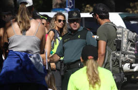 ep un agente de la guardia civil en la localidad madrilena de cercedilla donde continuan las labores