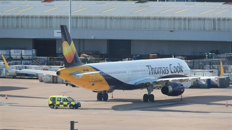 ep 23 september 2019 england manchester an airbus a321 from the airline condor with the design of