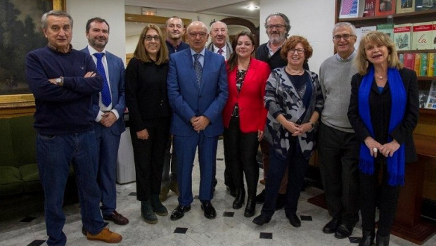 ep algunos de los miembros de la candidatura encabezada por juan cano en el centro que ha ganado las