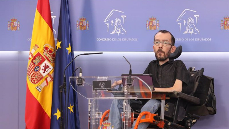 ep archivo el portavoz de unidas podemos en el congreso pablo echenique interviene en una rueda ep archivo el portavoz de unidas podemos en el congreso pablo echenique interviene en una rueda