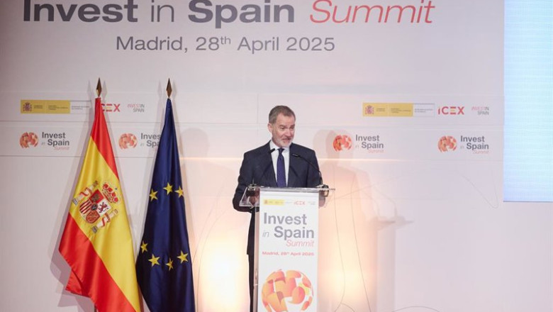 ep archivo   el rey felipe vi inaugura el foro internacional invest in spain summit en el casino de