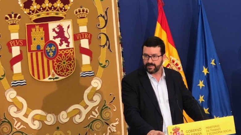 ep archivo - el secretario de estado de empleo joaquin perez rey