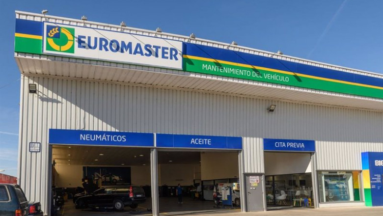 Archivo - Imagen de un taller de Euromaster. | EUROMASTER - Archivo ep archivo - imagen de un taller de euromaster