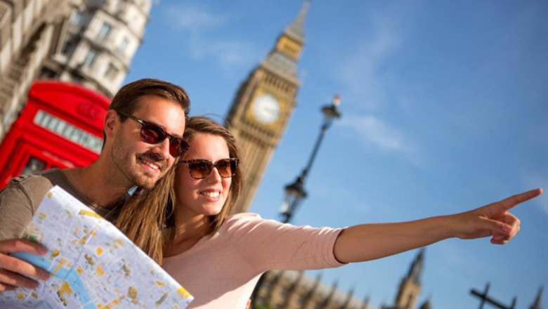 Archivo - Turistas en Londres. | EUROPA PRESS - Archivo ep archivo turistas en londres