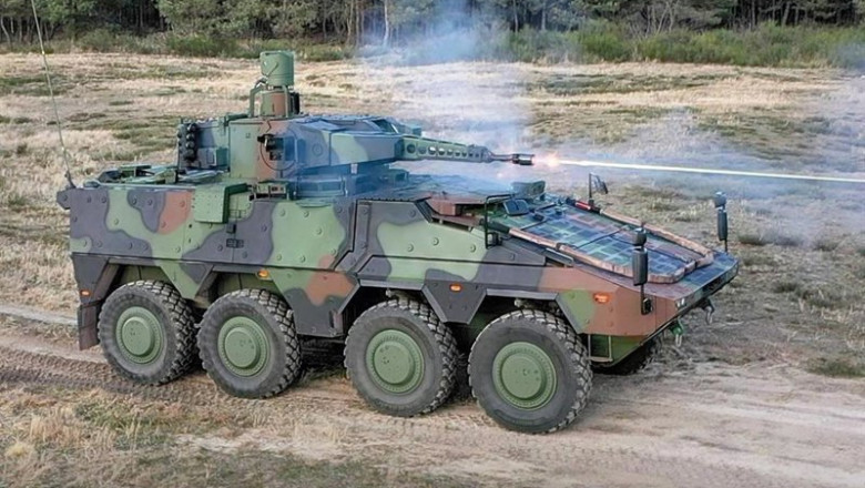ep archivo   un blindado 8x8 schakal desarrollado por artec la joint venture de rheinmetall 64 y