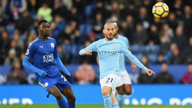 ep david silvamanchester city - leicester city