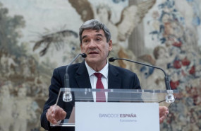 ep el gobernador del banco de espana jose luis escriva interviene durante la ceremonia de toma de ep el gobernador del banco de espana jose luis escriva interviene durante la ceremonia de toma de