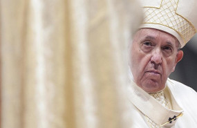 ep el papa francisco en la basilica de san pedro el pasado 2 de febrero