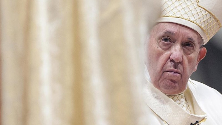 ep el papa francisco en la basilica de san pedro el pasado 2 de febrero