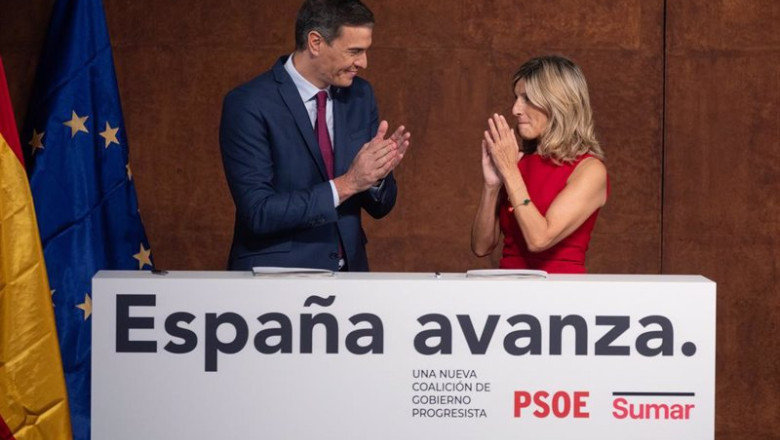 ep el presidente del gobierno en funciones pedro sanchez y la lider de sumar y vicepresidenta 20231024142903 ep el presidente del gobierno en funciones pedro sanchez y la lider de sumar y vicepresidenta 20231024142903