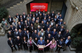 ep foto de familia durante la presentacion del programa y los avales para las elecciones a la