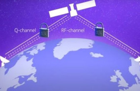 ep imagen de recurso sobre una red cuantica satelital
