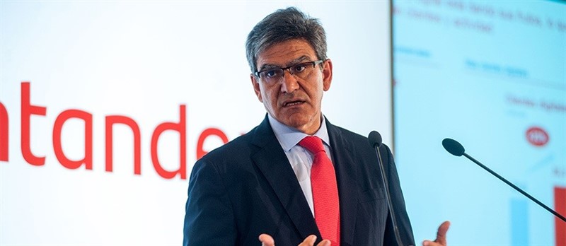 José Antonio Álvarez, consejero delegado de Banco Santander durante la presentación de resultados de la entidad | BANCO SANTANDER - Archivo ep jose antonio alvarez consejero delegadobanco santander durantepresentacionresultadosla entidad