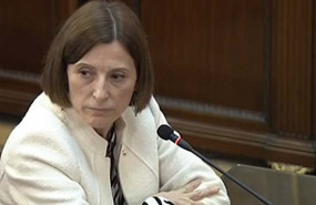 ep la expresidenta del parlament carme forcadell declara en el supremo durante el juicio al proces