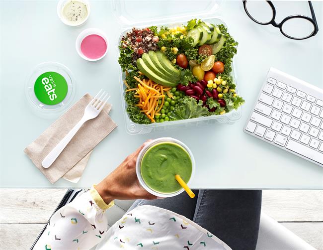 Menjar en el treball a domicili en Uber Eats | UBER EATS ep menjartreballdomiciliuber eats