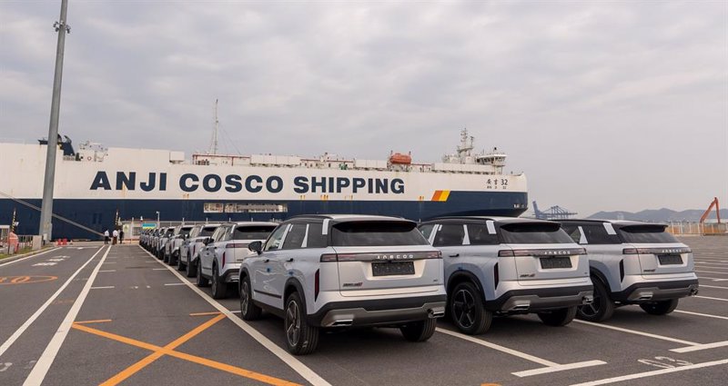 ep motor jaecoo de chery envia a espana las primeras 430 unidades de su nuevo vehiculo ep motor jaecoo de chery envia a espana las primeras 430 unidades de su nuevo vehiculo