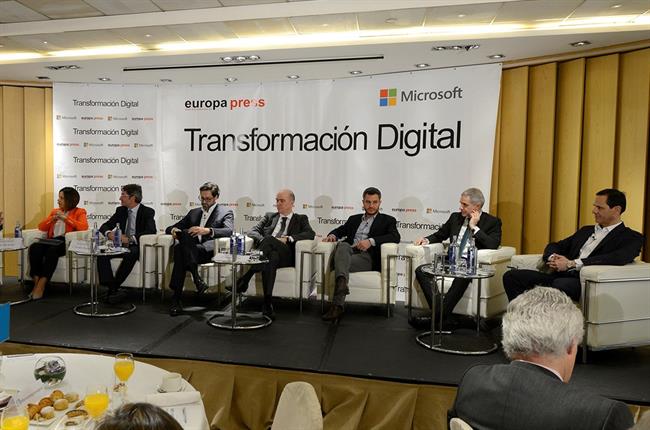 Ponentes del encuentro sectorial 'Banca y Seguros' organizado por EP | EUROPA PRESS ep ponentesencuentro sectorial bancaseguros organizadoep