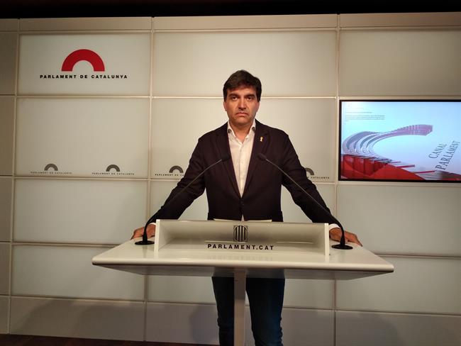 El portavoz de ERC, Sergi Sabrià, en una imagen de archivo | Europa Press ep portavozerc sergi sabri enimagenarchivo