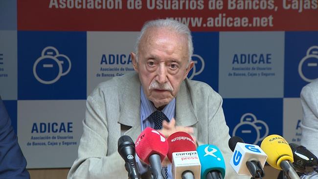 El presidente de ADICAE, Manuel Pardos. | EUROPA PRESS ep presidenteadicae manuel pardos 20171005201302