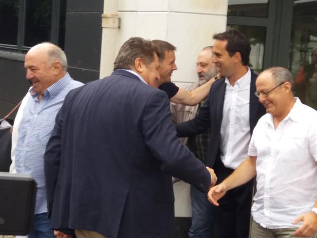 Reunión EH Bildu con empresarios hosteleros | EUROPA PRESS ep reunion eh bilduempresarios hosteleros