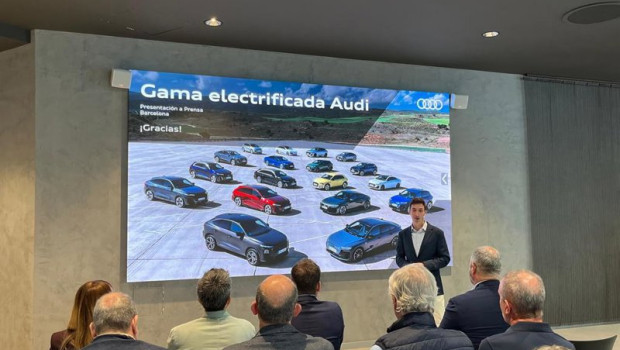 ep rueda de prensa de audi en barcelona con su product manager marc garcia