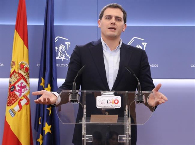 Rueda de prensa de Albert Rivera en el Congreso | EUROPA PRESS ep ruedaprensaalbert riveracongreso 20180302150302