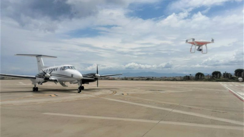 Economía/Transportes.- Aena y Enaire investigarán tecnologías para proteger los aeropuertos ante la intrusión de drones | AENA ep transportes- aena y enaire investigaran tecnologias para proteger los aeropuertos ante la