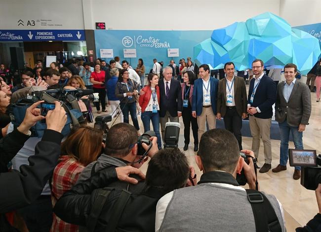 Visita de dirigentes del PP a la Convenión Nacional previa a la inauguración | PARTIDO POPULAR ep visitadirigentesppla convenion nacional previala inauguracion