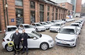 ep volkswagen entrega 50 unidadesmodelo e-golfhamburgo