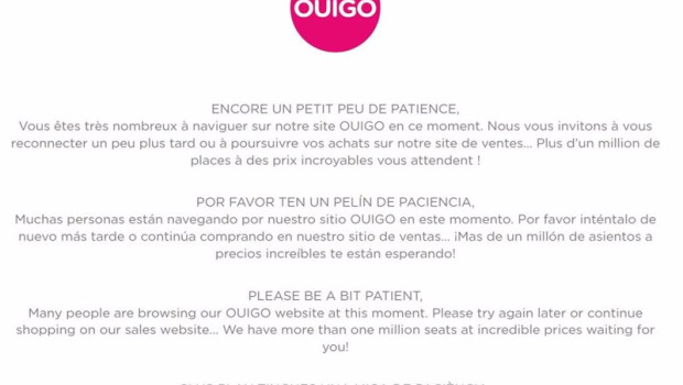 ep web de ouigo esta manana