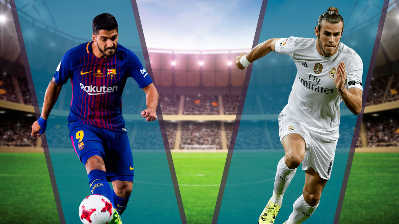 Luis Suárez y Gareth Bale, Barcelona vs Real Madrid - El Clásico. | Alberto Sánchez luis suárez y gareth bale, barcelona vs real madrid - el clásico