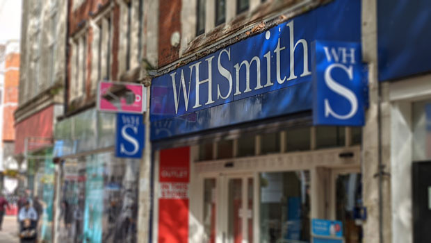 dl wh smith shop sign stationery newsagents