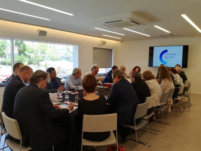Acto de lanzamiento de la plataforma 'Cronicidad: Horizonte 2025' | EUROPA PRESS ep actolanzamientola plataforma cronicidad horizonte 2025