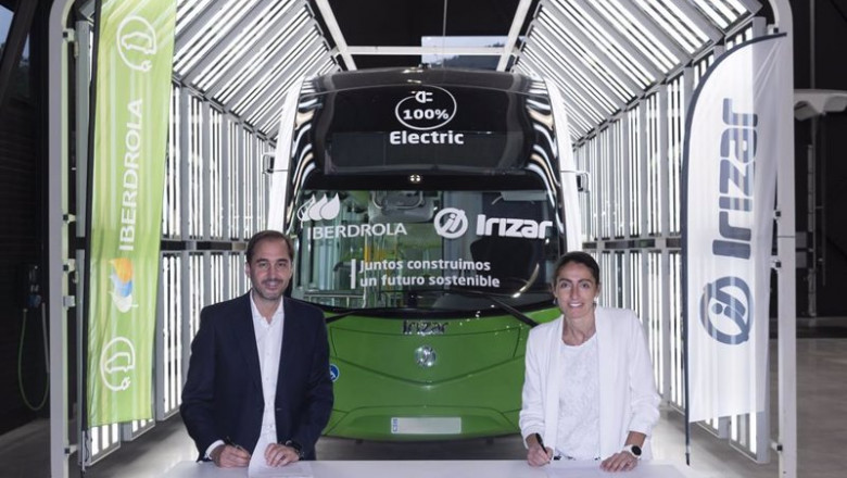 ep acuerdo de iberdrola e irizar para el transporte de autobuses sostenible ep acuerdo de iberdrola e irizar para el transporte de autobuses sostenible