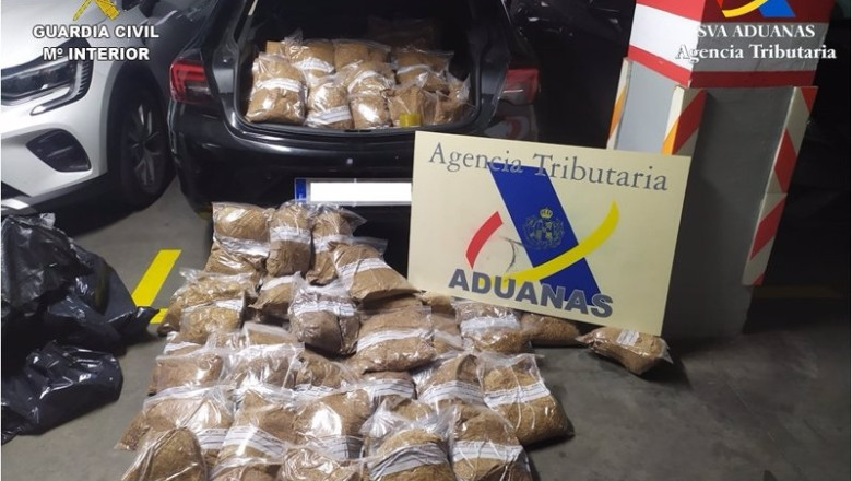 ep archivo aprehendidos 100 kilos de picadura de tabaco en el maletero de un vehiculo en badajoz ep archivo aprehendidos 100 kilos de picadura de tabaco en el maletero de un vehiculo en badajoz