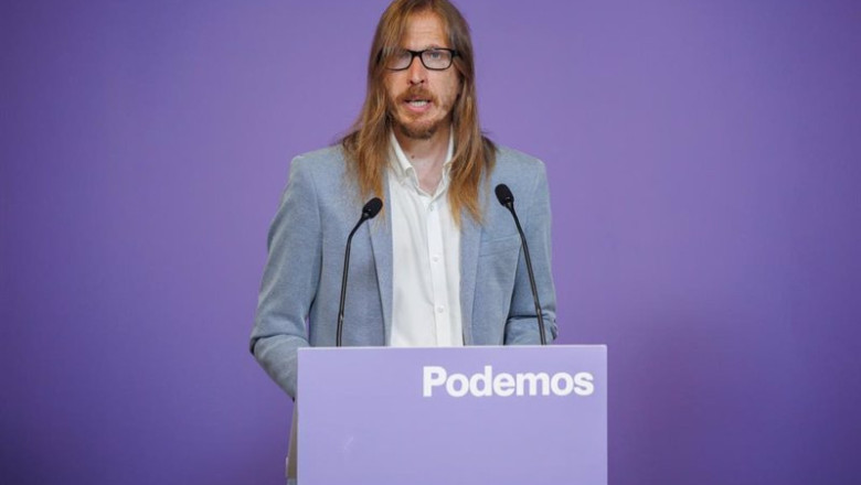 ep archivo el secretario de organizacion y portavoz de podemos pablo fernandez durante una rueda ep archivo el secretario de organizacion y portavoz de podemos pablo fernandez durante una rueda