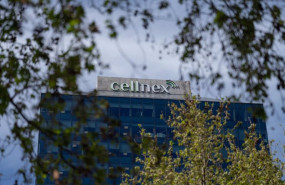 ep archivo   fachada de la sede de cellnex telecom en barcelona cataluna espana
