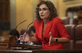 ep archivo   la ministra de hacienda maria jesus montero durante un debate de totalidad del proyecto
