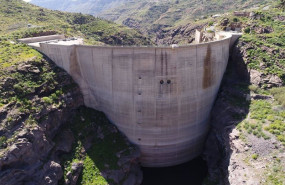 ep archivo   presa de chira soria en gran canaria