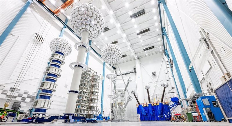 ep area de pruebas de transformadores de potencia de corriente continua de alta tension hvdc en una ep area de pruebas de transformadores de potencia de corriente continua de alta tension hvdc en una