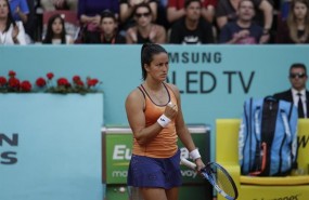 ep arruabarrena celebrando puntomutua madrid open