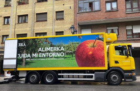 ep camion de suministro de alimerka
