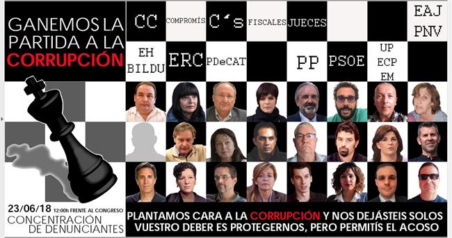 Denunciantes de casos de corrupción | EUROPA PRESS ep denunciantescasoscorrupcion