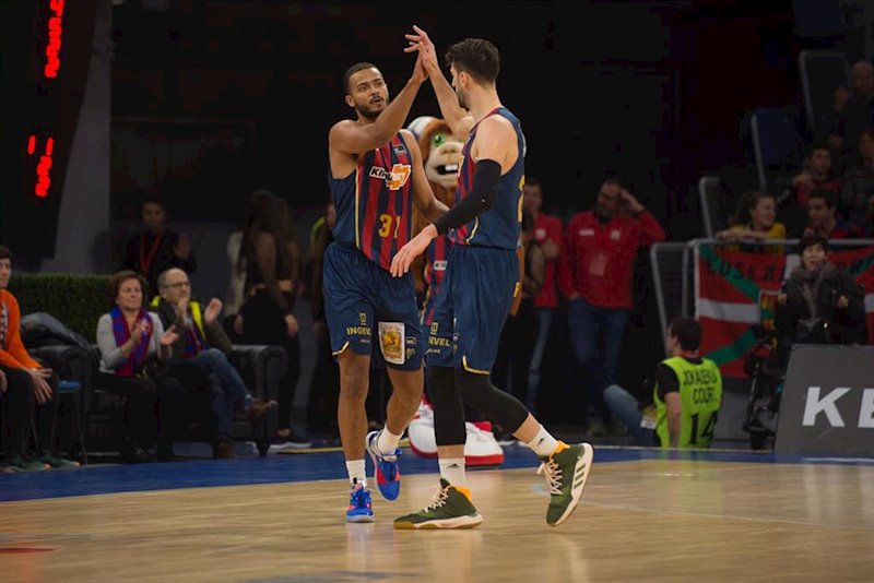 ep el baskonia celebra una victoria